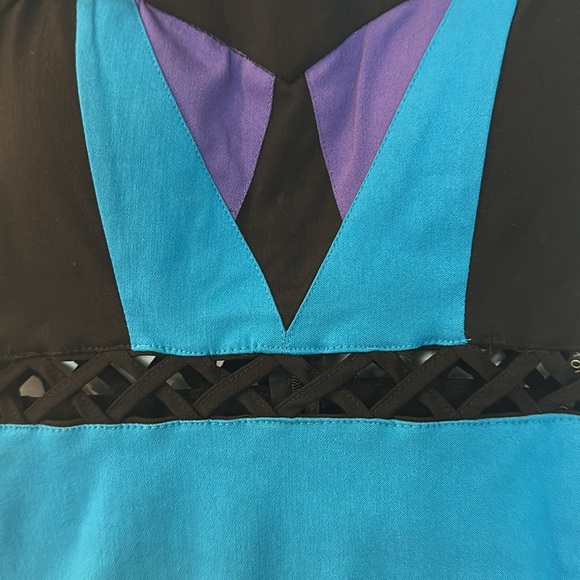 Bodycon Mini Dress with Cut Outs - Picture 3 of 4